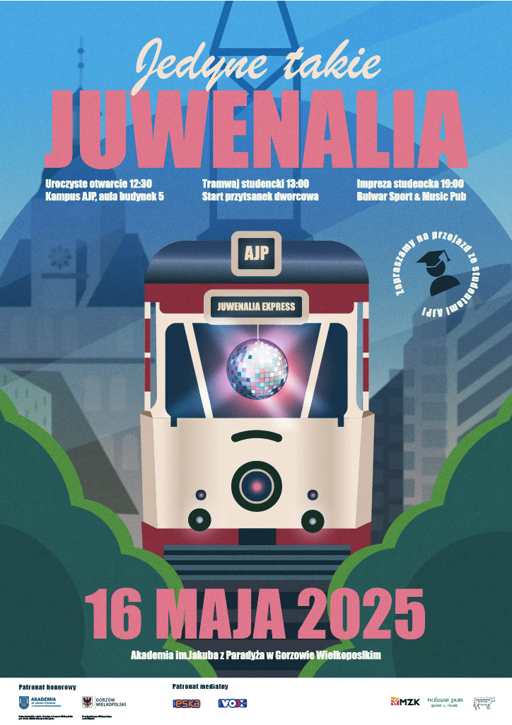Juwenalia plakat informacyjny